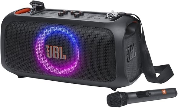 Caixa de Som Bluetooth JBL PartyBox On-the-Go Essential 12 Caixa de Som Bluetooth JBL PartyBox On-the-Go Essential