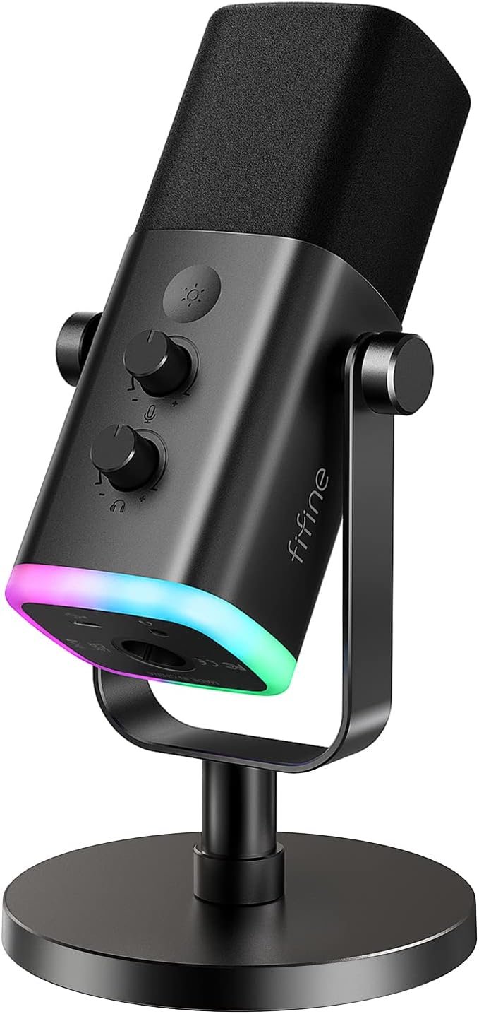 Microfone FIFINE AM8: A Escolha Dinâmica para Criadores e Gamers 10 Microfone FIFINE AM8: A Escolha Dinâmica para Criadores e Gamers