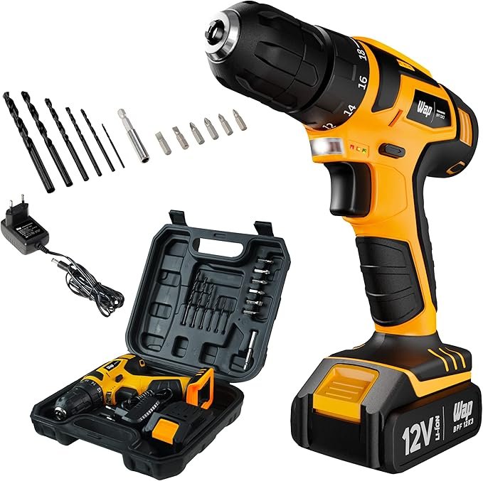 A Versatilidade da Parafusadeira e Furadeira WAP 12V BPF 12K3 10 A Versatilidade da Parafusadeira e Furadeira WAP 12V BPF 12K3