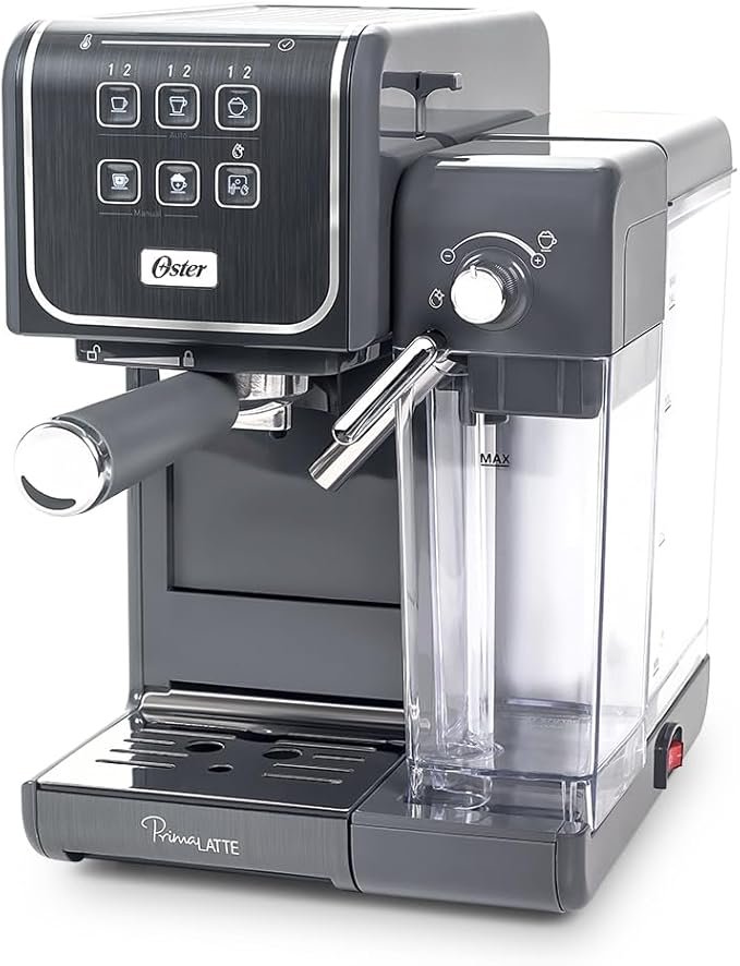 Cafeteira Oster PrimaLatte Touch BVSTEM6801M: Quando o Ritual do Café se Torna uma Experiência Gourmet 4 Cafeteira Oster PrimaLatte Touch BVSTEM6801M: Quando o Ritual do Café se Torna uma Experiência Gourmet