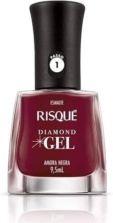 Descubra o Fascínio do Risqué Diamond Gel Amora Negra 6 Descubra o Fascínio do Risqué Diamond Gel Amora Negra