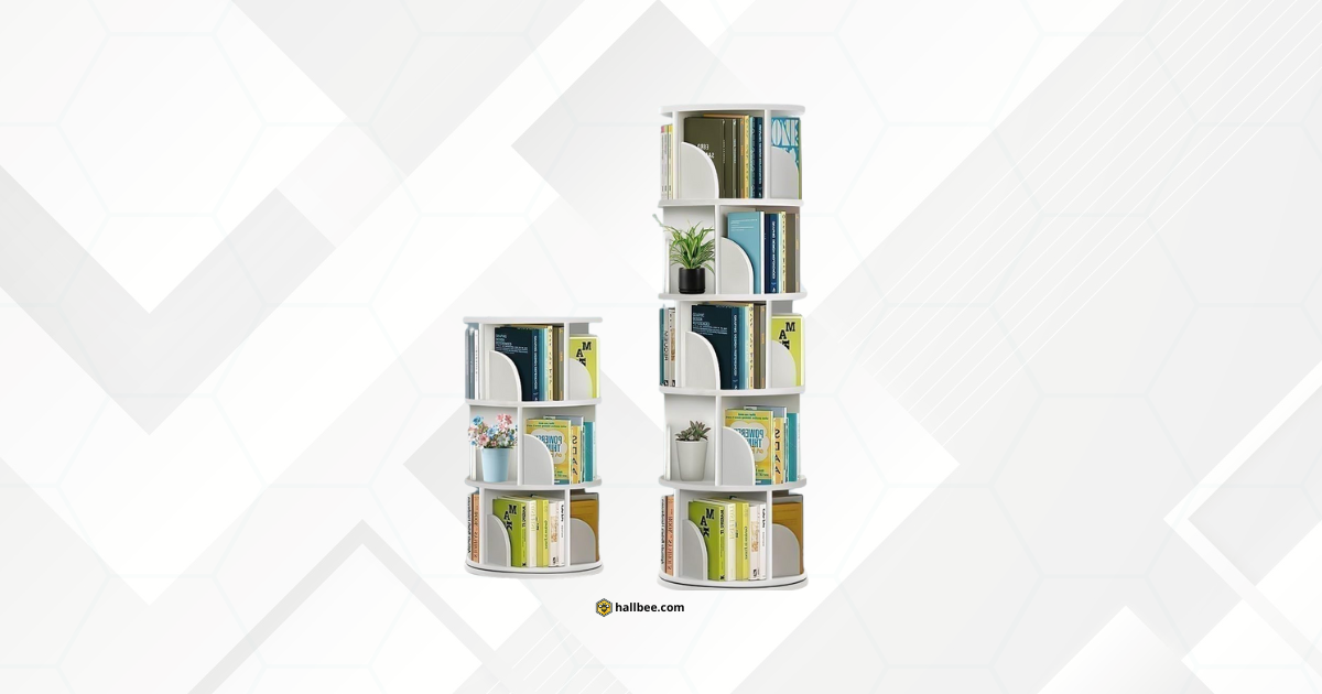 hallbee estante giratoria organizacao e elegancia ao seu alcance 1