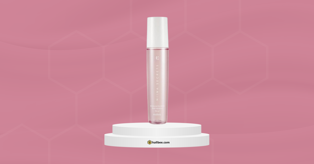 Eudora Niina Secrets Bruma Hidratante Facial: O equilíbrio entre frescor e fixação hallbee_eudora_niina_secrets_bruma_hidratante_facial_o_equilibrio_entre_frescor_e_fixacao