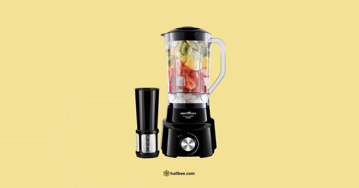Britânia Diamante - Liquidificador, 1050w, 127v, Preto: Potência e Design em Sua Cozinha 1 hallbee britania diamante liquidificador 1050w 127v preto potencia e design em sua cozinha
