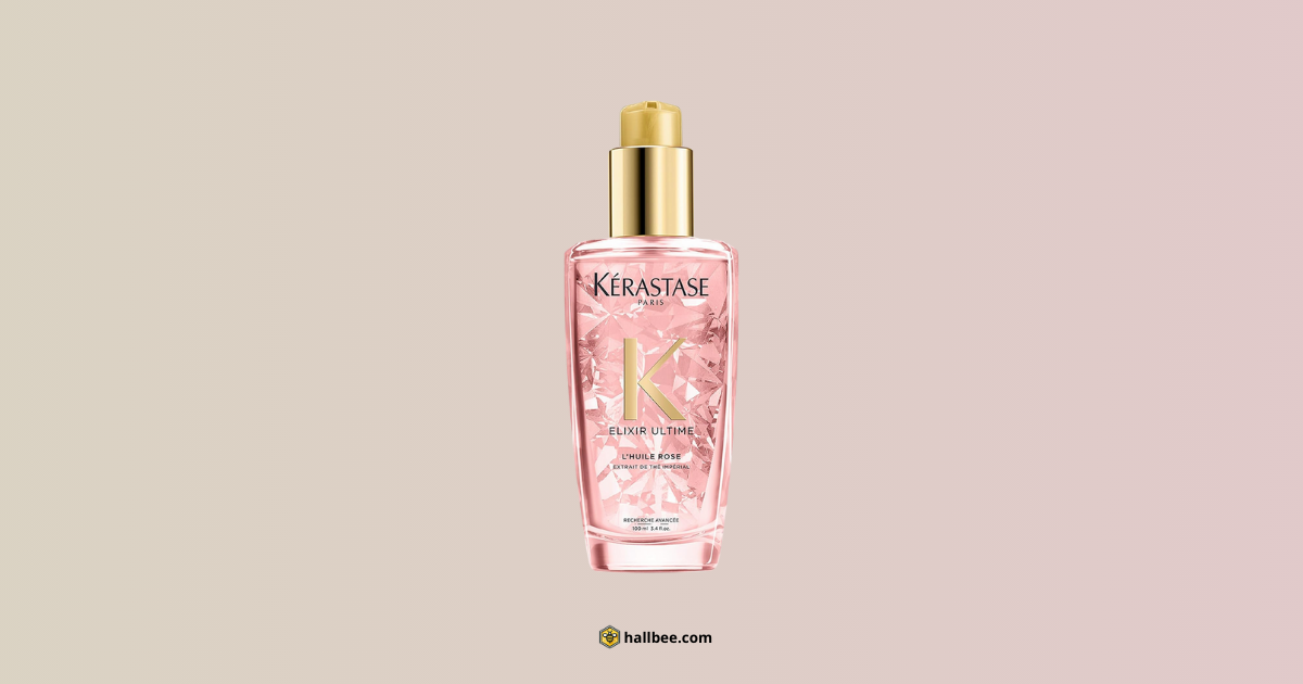 Kérastase Óleo Elixir Ultime L'Huile Rose: Nutrição e Brilho para Todos os Tipos de Cabelo hallbee_kerastase-oleo-elixir-ultime-lhuile-rose-nutricao-brilho-mix-4-oleos-preciosos-100ml