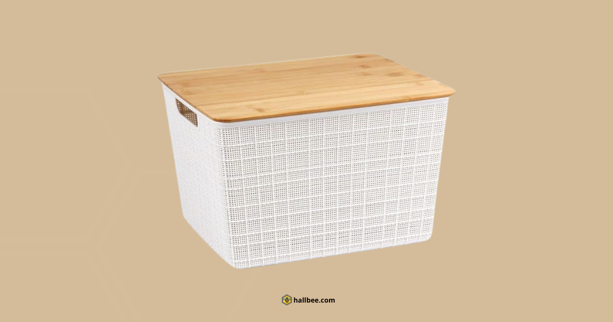 hallbee oikos caixa organizadora 18l tampa bambu branca.jpg