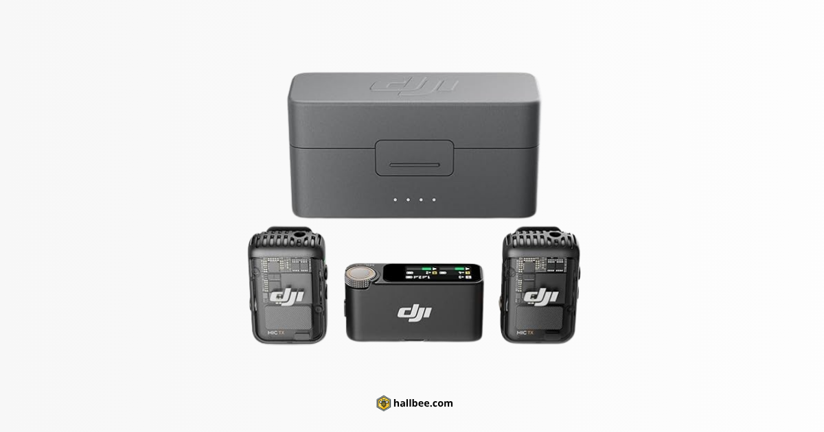 DJI Mic 2: A Evolução do Áudio Sem Fio para Criadores de Conteúdo 1 hallbee ji mic 2 evolucao audio sem fio criadores conteudo