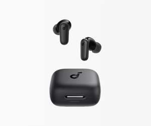 Análise técnica do soundcore P30i da Anker. Avaliação do Bluetooth 5.4, cancelamento de ruído de 42dB, drivers de 10mm e estojo com suporte para smartphone.