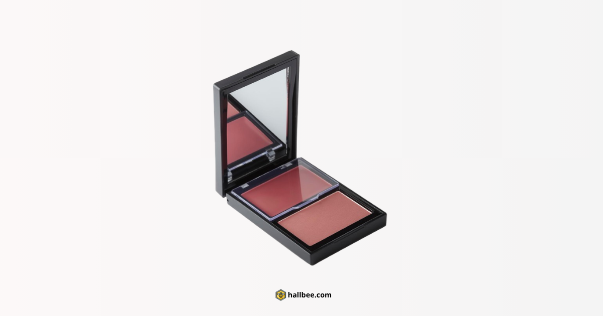hallbee oceane duo blush rosy paint analise