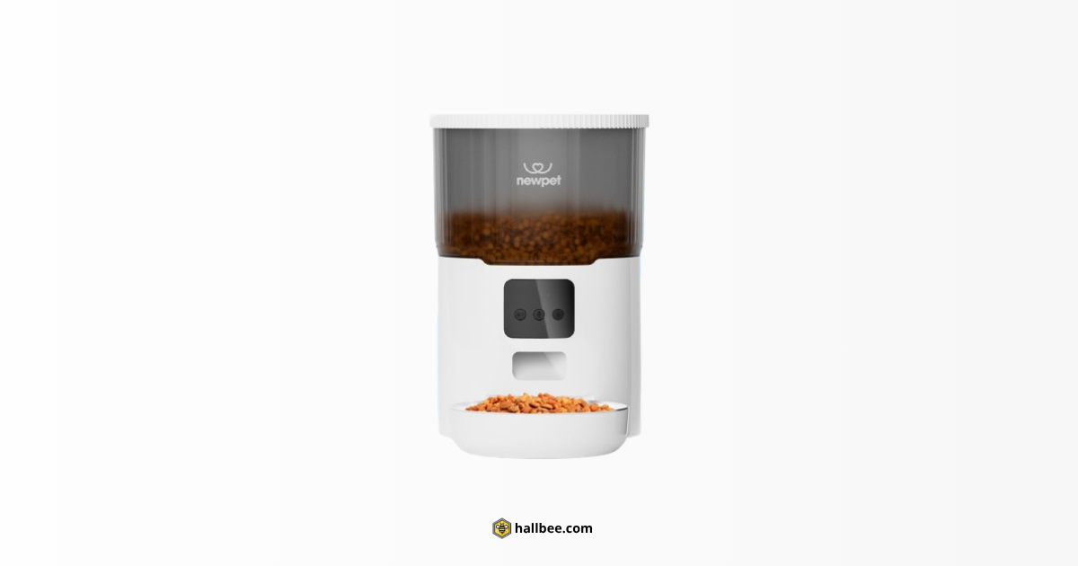 hallbee alimentador automatico pet vdrbg 4l 1
